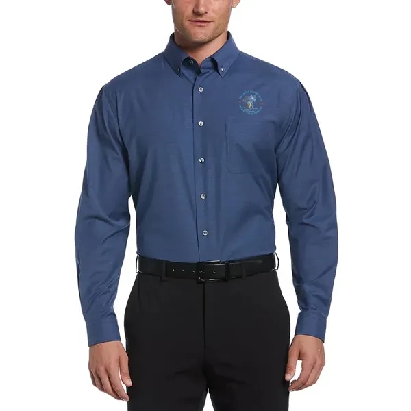 Perry Ellis Big and Tall Woven Shirt - Perry Ellis Big and Tall Woven Shirt - Image 3 of 5