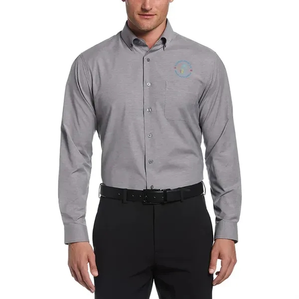 Perry Ellis Big and Tall Woven Shirt - Perry Ellis Big and Tall Woven Shirt - Image 5 of 5