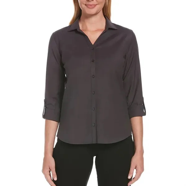 Perry Ellis Ladies Long Sleeve Shirt - Perry Ellis Ladies Long Sleeve Shirt - Image 1 of 5