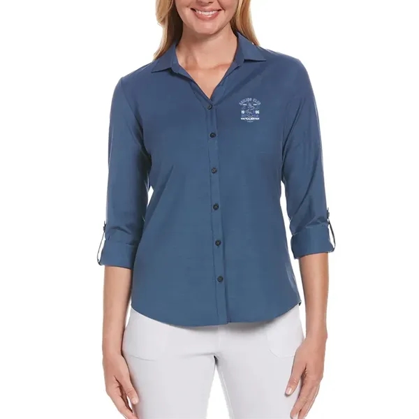 Perry Ellis Ladies Long Sleeve Shirt - Perry Ellis Ladies Long Sleeve Shirt - Image 3 of 5