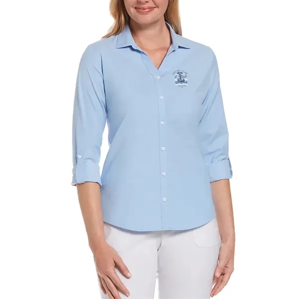 Perry Ellis Ladies Long Sleeve Shirt - Perry Ellis Ladies Long Sleeve Shirt - Image 4 of 5
