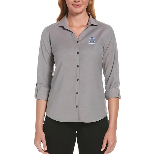 Perry Ellis Ladies Long Sleeve Shirt - Perry Ellis Ladies Long Sleeve Shirt - Image 5 of 5