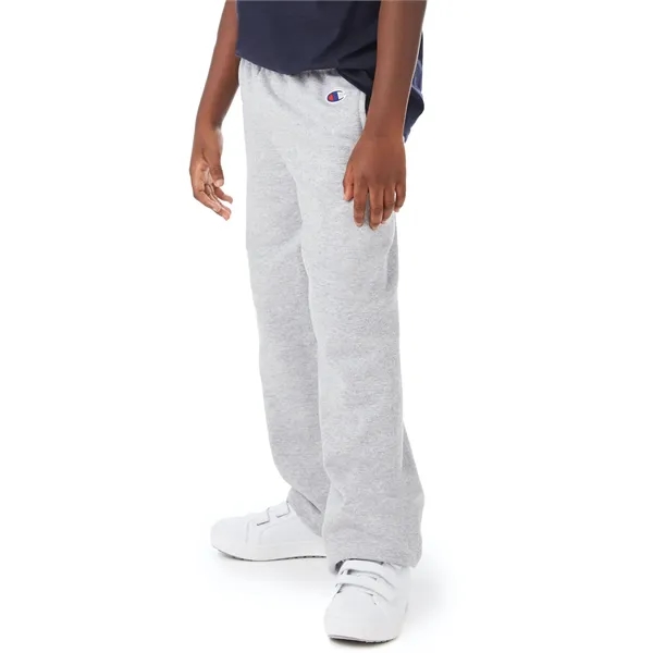 Champion Youth Powerblend® Open-Bottom Fleece Pant with P... - Champion Youth Powerblend® Open-Bottom Fleece Pant with P... - Image 17 of 21