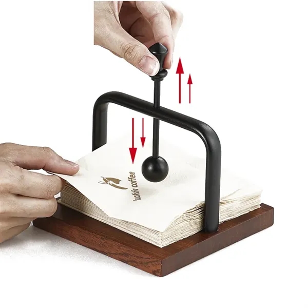 Wood Napkin Holder for Table - Wood Napkin Holder for Table - Image 1 of 4