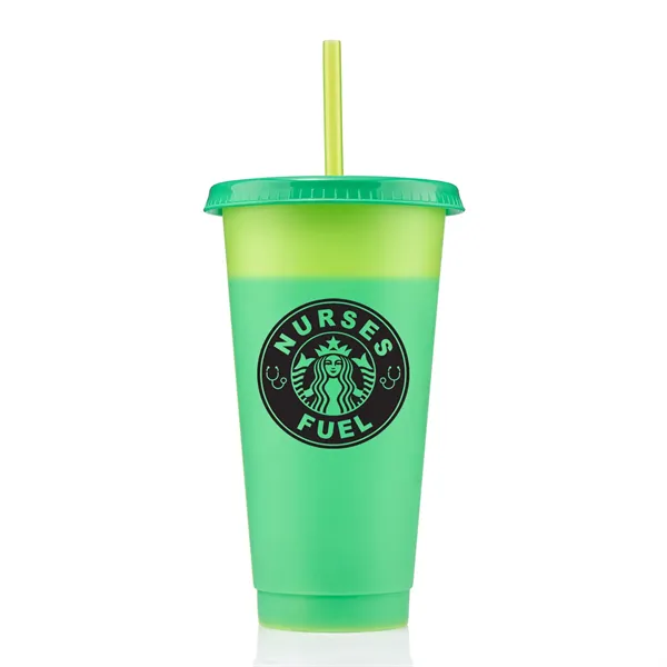 24 oz Chameleon Nurse Tumbler - 24 oz Chameleon Nurse Tumbler - Image 6 of 7