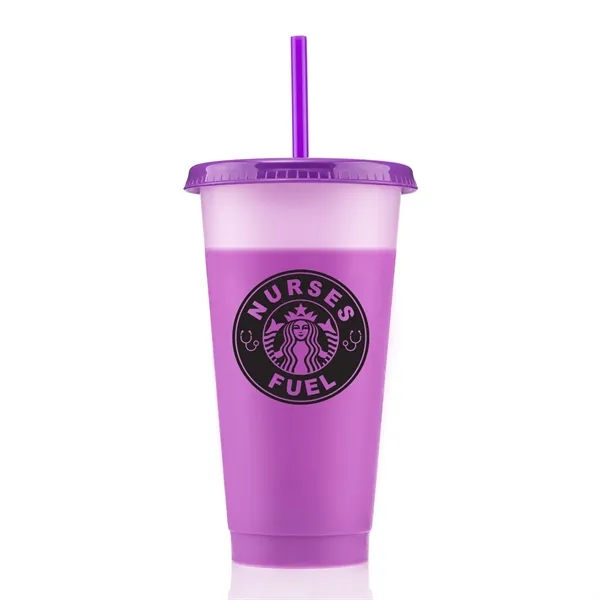 24 oz Chameleon Nurse Tumbler - 24 oz Chameleon Nurse Tumbler - Image 7 of 7