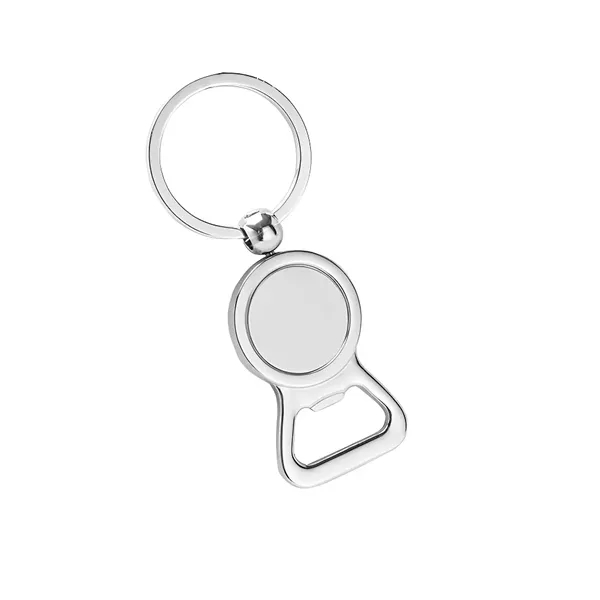 Metal Chrome Bottle Opener Keychains - Metal Chrome Bottle Opener Keychains - Image 4 of 4