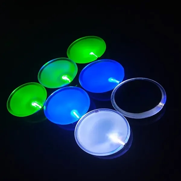 Light Up Button Badge - Light Up Button Badge - Image 1 of 6