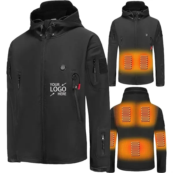 USB Rechargeable Electric Heated Jacket For Outdoor Sports - USB Rechargeable Electric Heated Jacket For Outdoor Sports - Image 0 of 5
