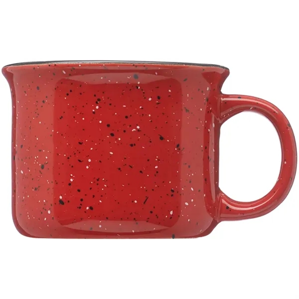 8 oz. Campfire Speckled Ceramic Coffee Mugs w/ Flared top - 8 oz. Campfire Speckled Ceramic Coffee Mugs w/ Flared top - Image 5 of 7