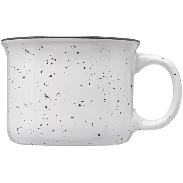 8 oz. Campfire Speckled Ceramic Coffee Mugs w/ Flared top - 8 oz. Campfire Speckled Ceramic Coffee Mugs w/ Flared top - Image 6 of 7