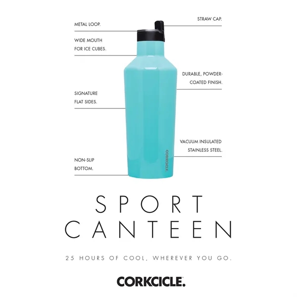 CORKCICLE® Sport Canteen - 20 Oz. - CORKCICLE® Sport Canteen - 20 Oz. - Image 10 of 17