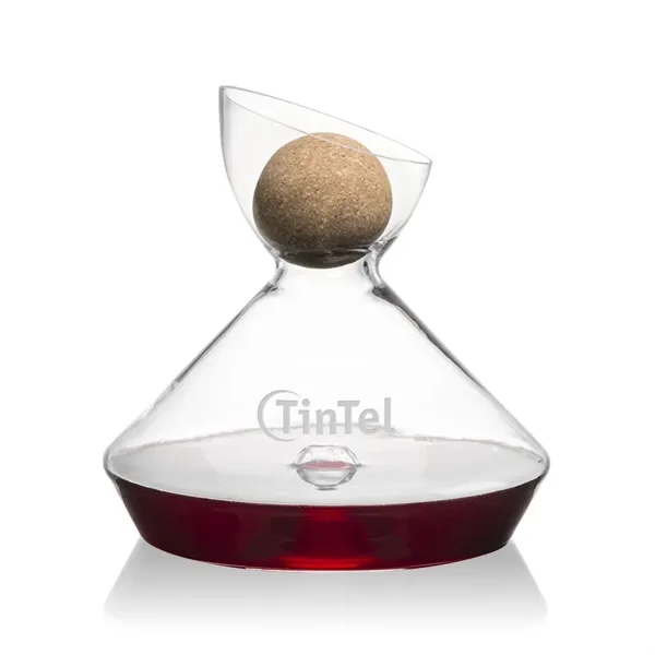 Custom Woodbury Carafe w/Cork Stopper