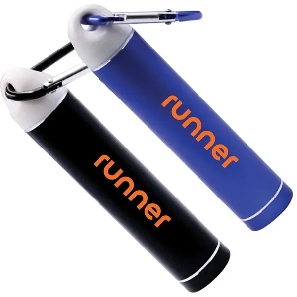 2200 mAh Carabiner Power Bank - 2200 mAh Carabiner Power Bank - Image 0 of 4
