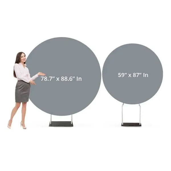 Round Shaped Backdrop (6.5ft) - Round Shaped Backdrop (6.5ft) - Image 2 of 3