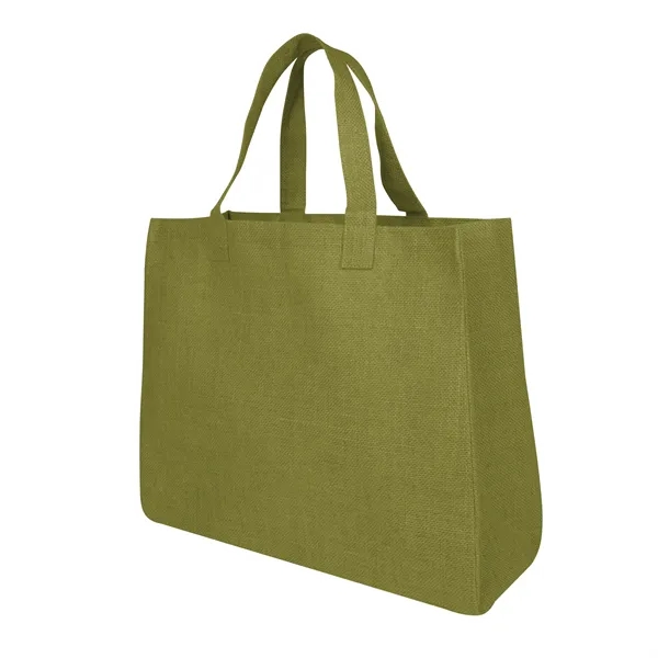 Custom Juliet Jute Tote Bag