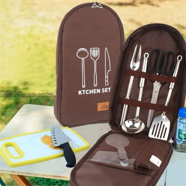 Cooking Utensils Organizer Travel Bag - Cooking Utensils Organizer Travel Bag - Image 4 of 4