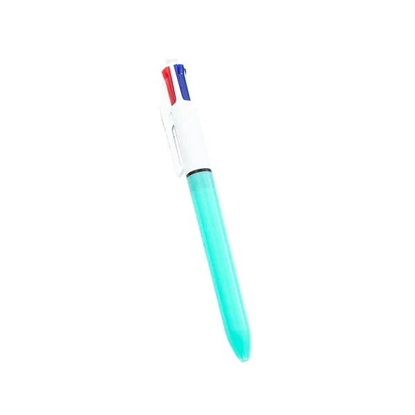Four in One Push-Button Multi-Color Ballpoint Pen - Four in One Push-Button Multi-Color Ballpoint Pen - Image 3 of 8