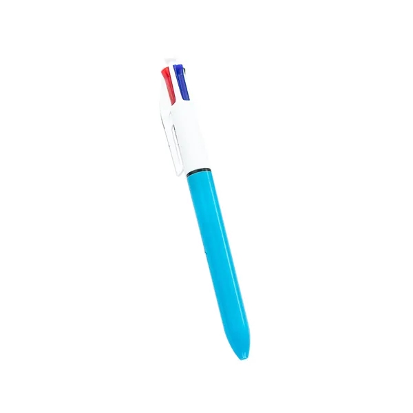 Four in One Push-Button Multi-Color Ballpoint Pen - Four in One Push-Button Multi-Color Ballpoint Pen - Image 5 of 8