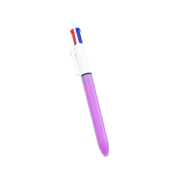 Four in One Push-Button Multi-Color Ballpoint Pen - Four in One Push-Button Multi-Color Ballpoint Pen - Image 6 of 8