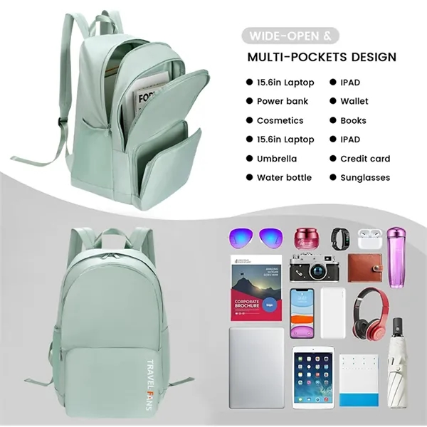 Lightweight Foldable Backpack - Lightweight Foldable Backpack - Image 1 of 15