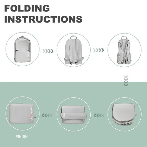 Lightweight Foldable Backpack - Lightweight Foldable Backpack - Image 10 of 15