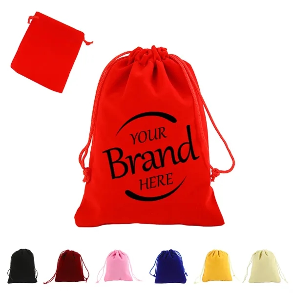 Mini Drawstring Gift Bag - Mini Drawstring Gift Bag - Image 0 of 7