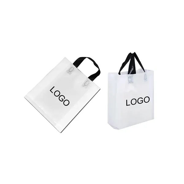 Soft Loop Handle Plastic Bag - Soft Loop Handle Plastic Bag - Image 0 of 2