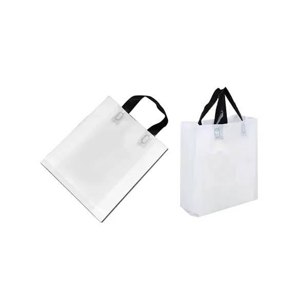 Soft Loop Handle Plastic Bag - Soft Loop Handle Plastic Bag - Image 1 of 2