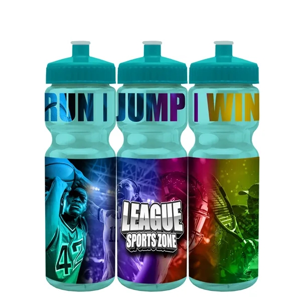 28 oz Transparent Sports Bottle - 28 oz Transparent Sports Bottle - Image 1 of 22