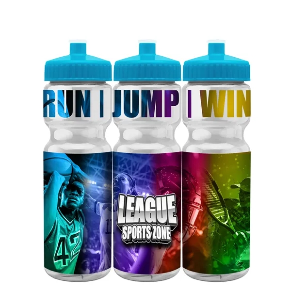 28 oz Transparent Sports Bottle - 28 oz Transparent Sports Bottle - Image 9 of 22