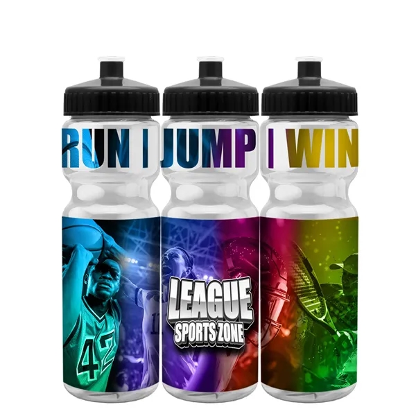 28 oz Transparent Sports Bottle - 28 oz Transparent Sports Bottle - Image 12 of 22