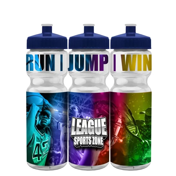 28 oz Transparent Sports Bottle - 28 oz Transparent Sports Bottle - Image 15 of 22