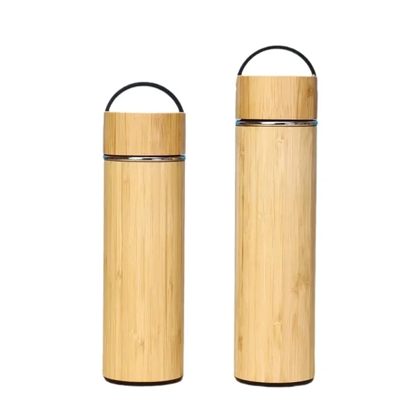 12oz Eco Friendly Bamboo Water Bottle - 12oz Eco Friendly Bamboo Water Bottle - Image 3 of 5