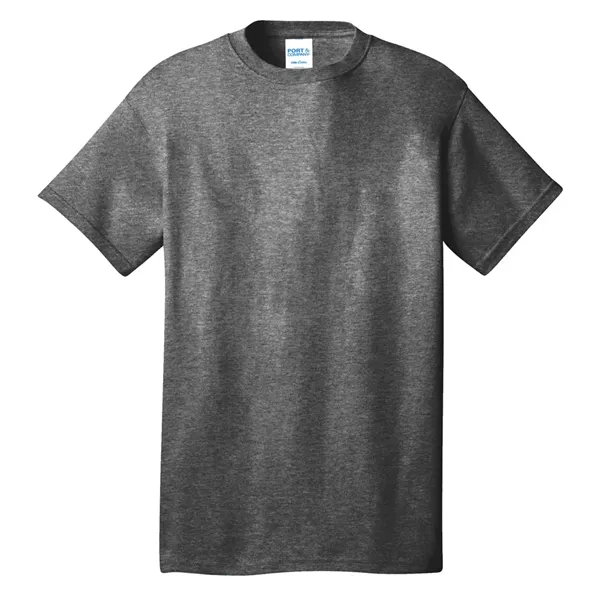 Port & Company® 5.4 Oz. 100% Core Cotton T-Shirt - Port & Company® 5.4 Oz. 100% Core Cotton T-Shirt - Image 11 of 45