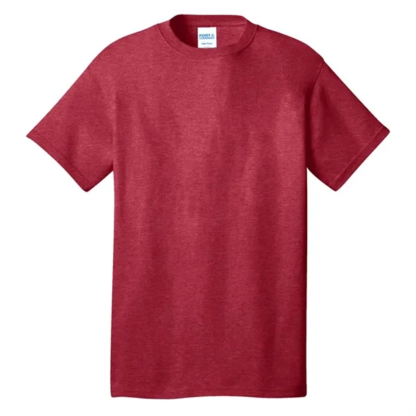 Port & Company® 5.4 Oz. 100% Core Cotton T-Shirt - Port & Company® 5.4 Oz. 100% Core Cotton T-Shirt - Image 13 of 45