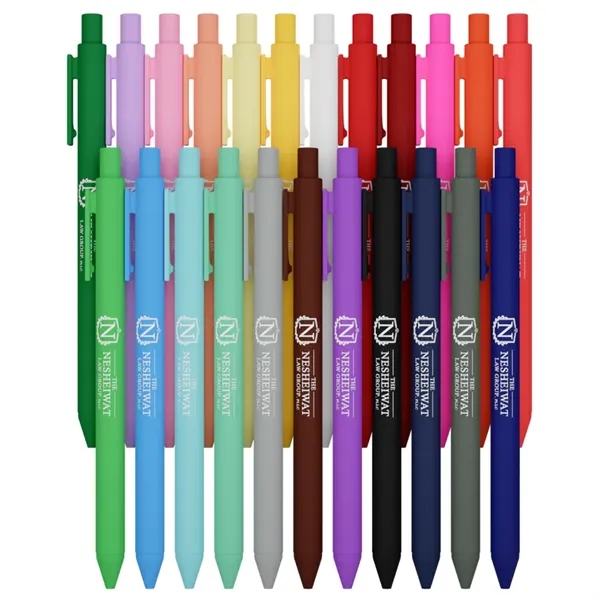 Easy Click Minimalist Plastic Ball Pen - Easy Click Minimalist Plastic Ball Pen - Image 3 of 3
