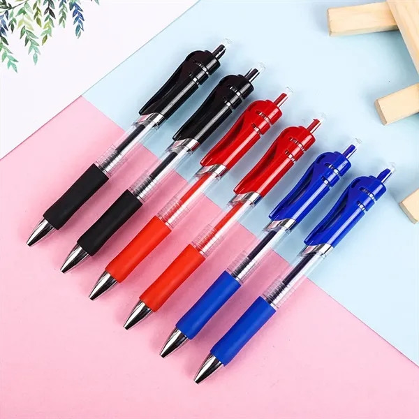 Retractable Gel Pens, 5.9" Long, Fine Point (0.5mm) - Retractable Gel Pens, 5.9" Long, Fine Point (0.5mm) - Image 1 of 1
