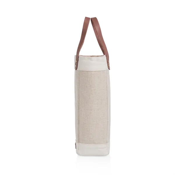 Pinot Jute Single Bottle Insulated Wine Bag - Pinot Jute Single Bottle Insulated Wine Bag - Image 2 of 5