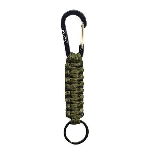 Paracord Keychain With Carabiner - Paracord Keychain With Carabiner - Image 3 of 11