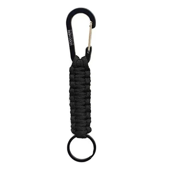 Paracord Keychain With Carabiner - Paracord Keychain With Carabiner - Image 6 of 11