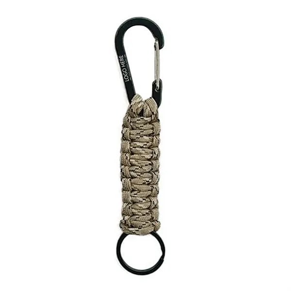 Paracord Keychain With Carabiner - Paracord Keychain With Carabiner - Image 7 of 11