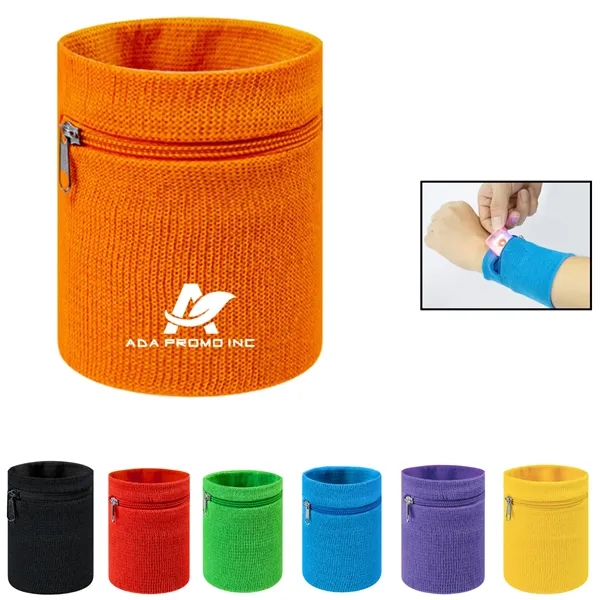 Wrist Wallet with Zipper - Wrist Wallet with Zipper - Image 0 of 1