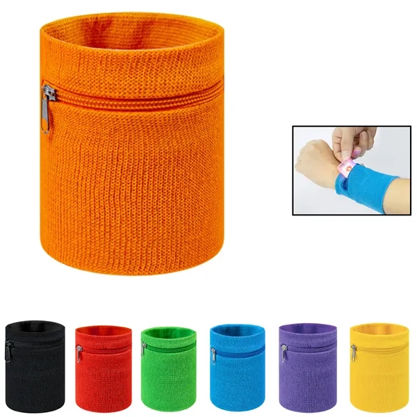 Wrist Wallet with Zipper - Wrist Wallet with Zipper - Image 1 of 1