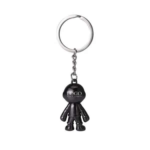 Metal 3D Astronaut Key Chain Pendant - Metal 3D Astronaut Key Chain Pendant - Image 3 of 8