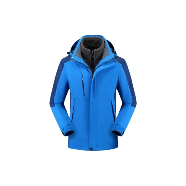 3 in 1 Windproof Snow Ski Jacket Winter Coat - 3 in 1 Windproof Snow Ski Jacket Winter Coat - Image 5 of 7