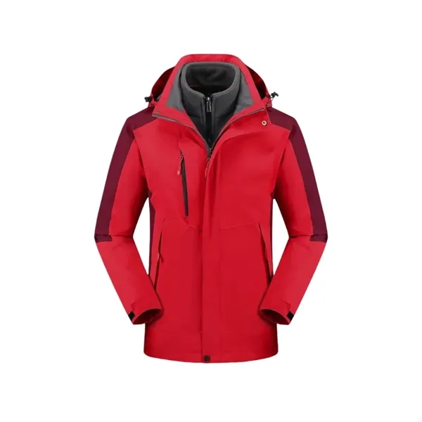 3 in 1 Windproof Snow Ski Jacket Winter Coat - 3 in 1 Windproof Snow Ski Jacket Winter Coat - Image 7 of 7