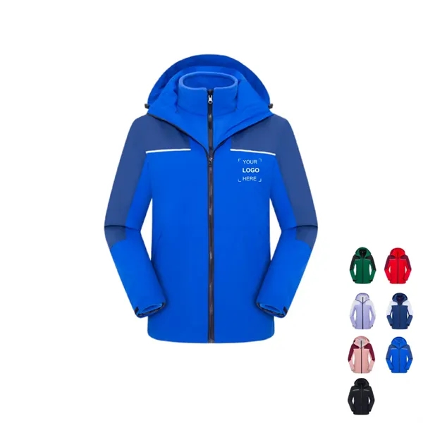 3 in1 Reflective Jackets Windbreaker - 3 in1 Reflective Jackets Windbreaker - Image 0 of 1