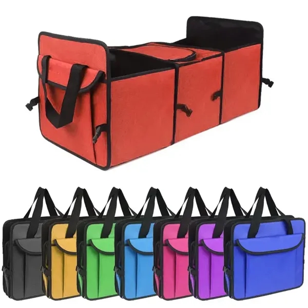 Foldable Car Trunk Organizer Cooler Bag - Foldable Car Trunk Organizer Cooler Bag - Image 0 of 2