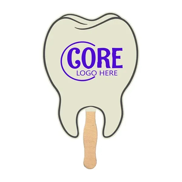 Custom Promotional Handheld Paper Fan - Custom Promotional Handheld Paper Fan - Image 0 of 3